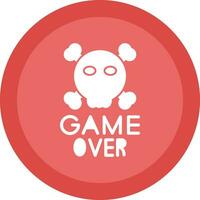 Game Over Vector Icon Design