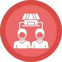 Market Segmentation Vector Icon Design