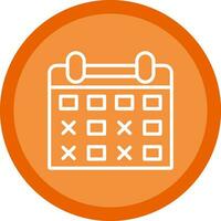 Calendar Date Vector Icon Design