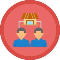 Market Segmentation Vector Icon Design
