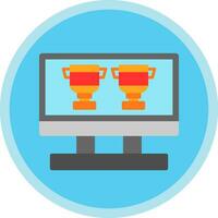 Monitor Screen Vector Icon Design