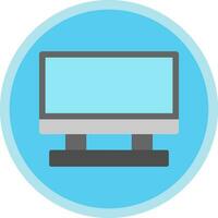 Monitor Screen Vector Icon Design