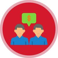 Negotiation Skills Vector Icon Design