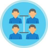 Team Building Vector Icon Design