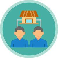 Market Segmentation Vector Icon Design