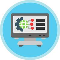 Digital Transformation Vector Icon Design