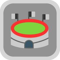 diseño de icono de vector de estadio