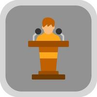 Podium Vector Icon Design