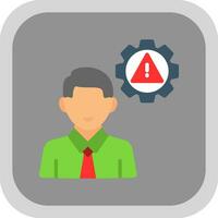 Risk Management Vector Icon Design