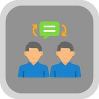 Coaching and Mentoring Vector Icon Design