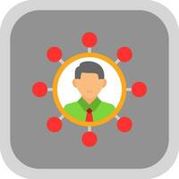 Stakeholder Management Vector Icon Design