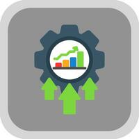 Continuous Improvement Vector Icon Design