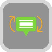 Feedback Loops Vector Icon Design