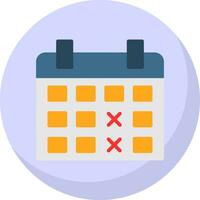 Calendar Date Vector Icon Design