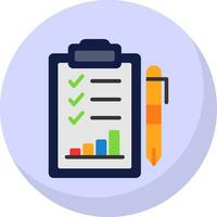 Performance Evaluation Vector Icon Design