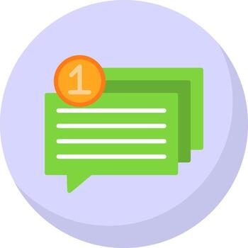 Message Vector Icon Design