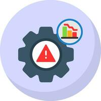 Risk Mitigation Vector Icon Design