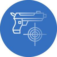Shooting Game Vector Icon Design