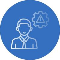 Risk Management Vector Icon Design