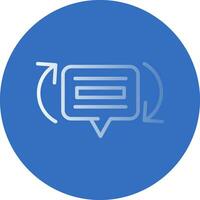 Feedback Loops Vector Icon Design