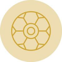 Fottball Game Vector Icon Design