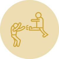 Fighting Vector Icon Design