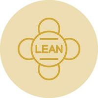 Lean Principles Vector Icon Design