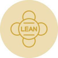 Lean Principles Vector Icon Design