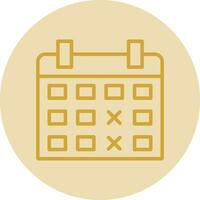 Calendar Date Vector Icon Design