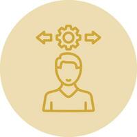 Decision Analysis Vector Icon Design