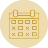 Calendar Date Vector Icon Design