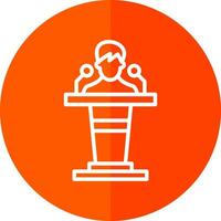 Podium Vector Icon Design