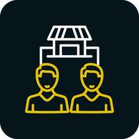 Market Segmentation Vector Icon Design
