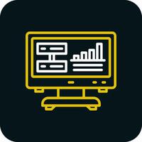 Data Driven Insights Vector Icon Design