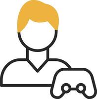 Gamer Vector Icon Design