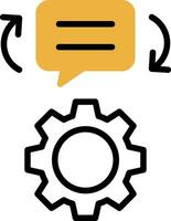 Feedback Mechanisms Vector Icon Design