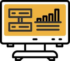 Data Driven Insights Vector Icon Design
