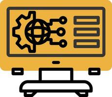 Digital Transformation Vector Icon Design