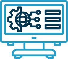 Digital Transformation Vector Icon Design