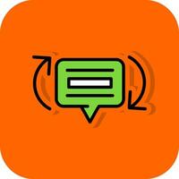 Feedback Loops Vector Icon Design