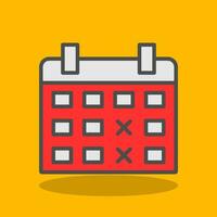 Calendar Date Vector Icon Design