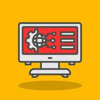 Digital Transformation Vector Icon Design