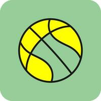 Basketball Vector Icon Design