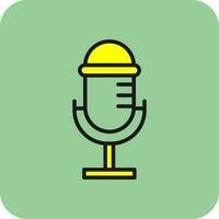 Microphone Vector Icon Design