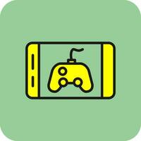 Mobile Game Vector Icon Design