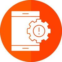 Mobile App Vulnerabilities Vector Icon Design