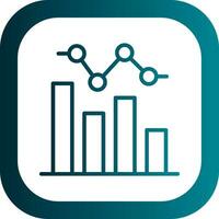 Fluctuating Demand Vector Icon Design