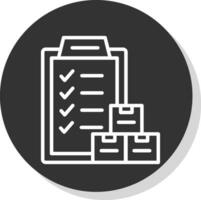 Inventory Management Vector Icon Design