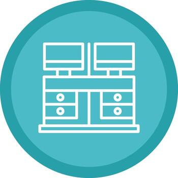 Office Space Constraints Vector Icon Design