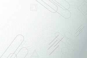 Abstract shape background. Modern technology with pattern Gradient mesh. Geometric on white background lines.Creative Minimal of Trend halftone Design elements for Magazine Vector illustration.light